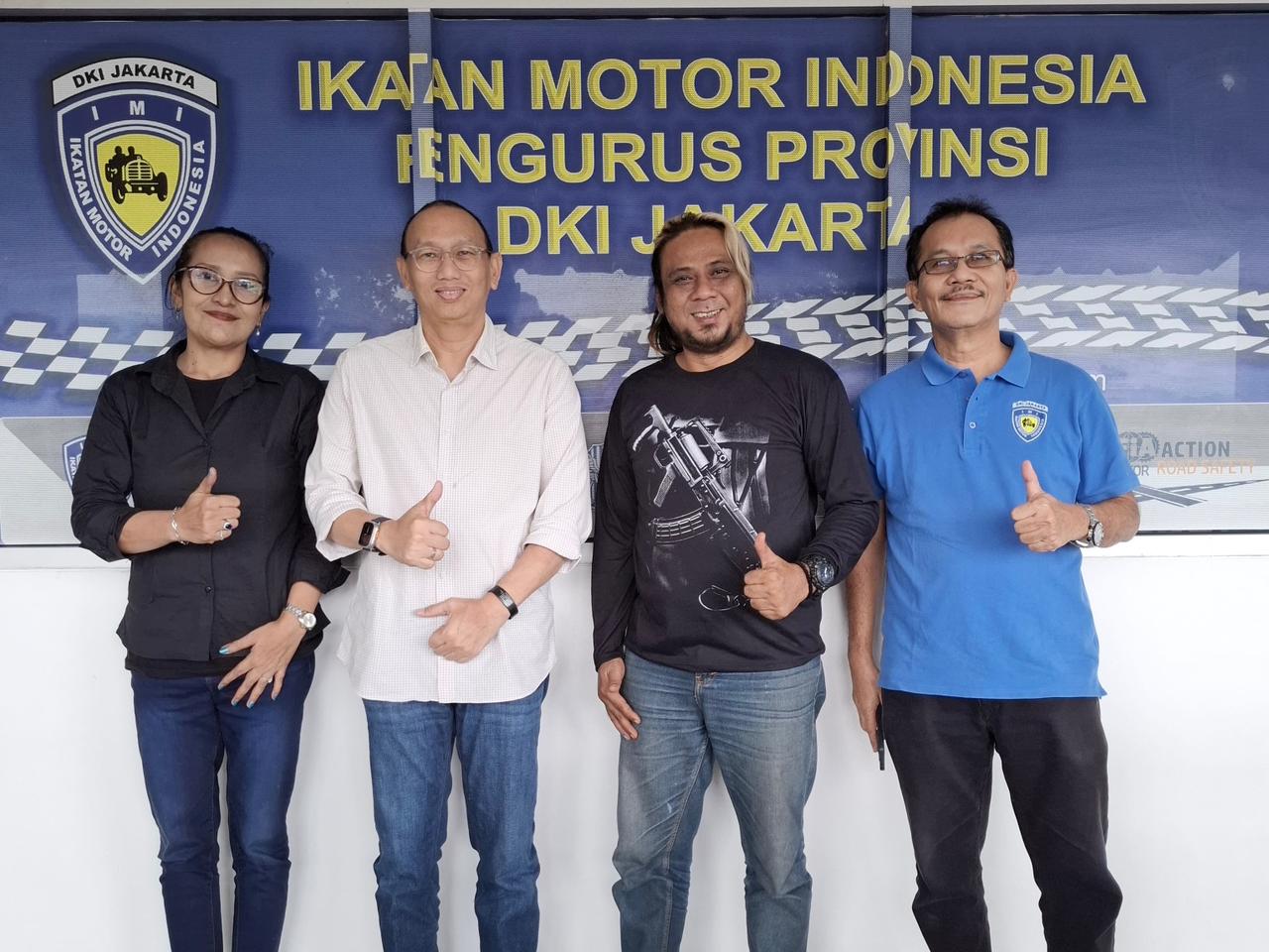 Ketum IMI DKI Jakarta Dukung Gelaran Konvoi Kebangsaan dan Jambore Ojol Nusantara 2